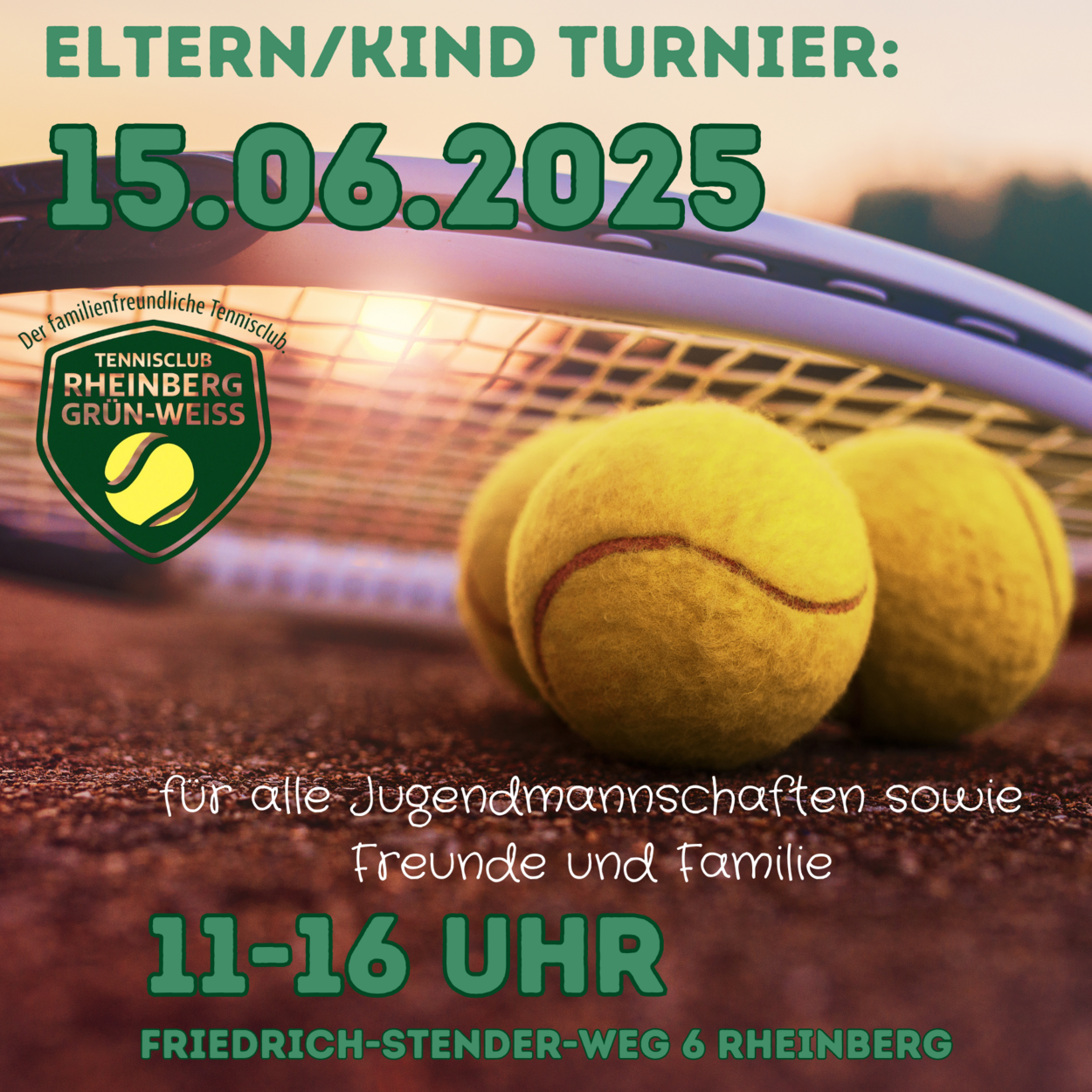 Eltern/Kind Turnier am 15.06.25