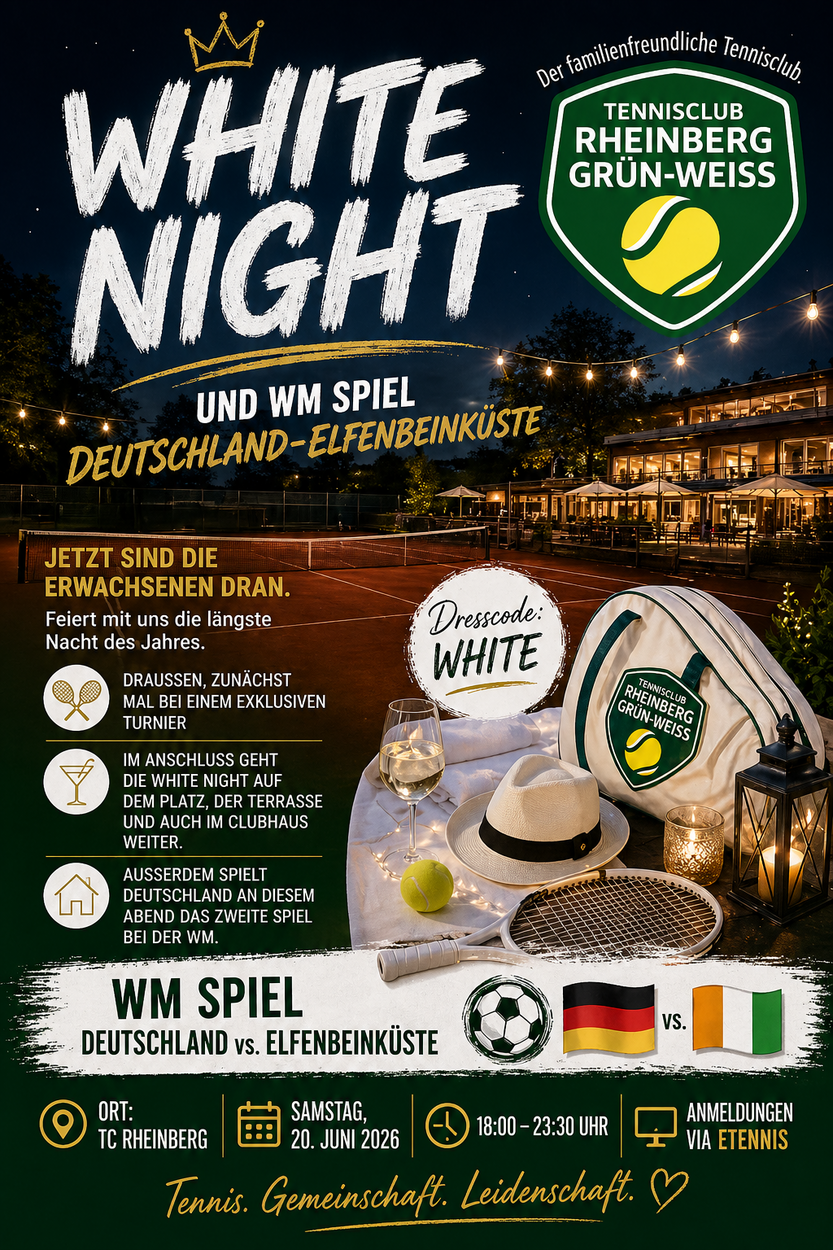 White Night und WM Spiel 
