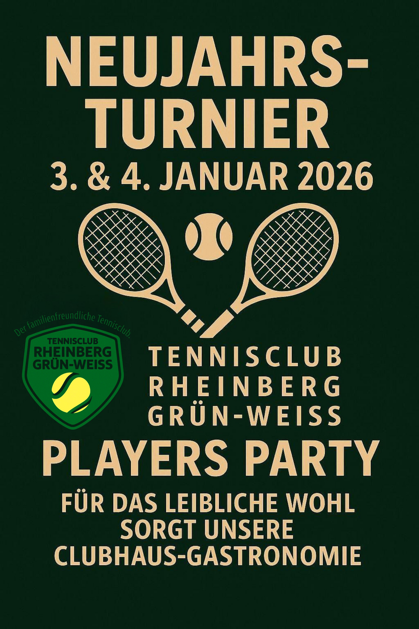 LK-Neujahrs Turnier beim TC Rheinberg Grün-Weiß