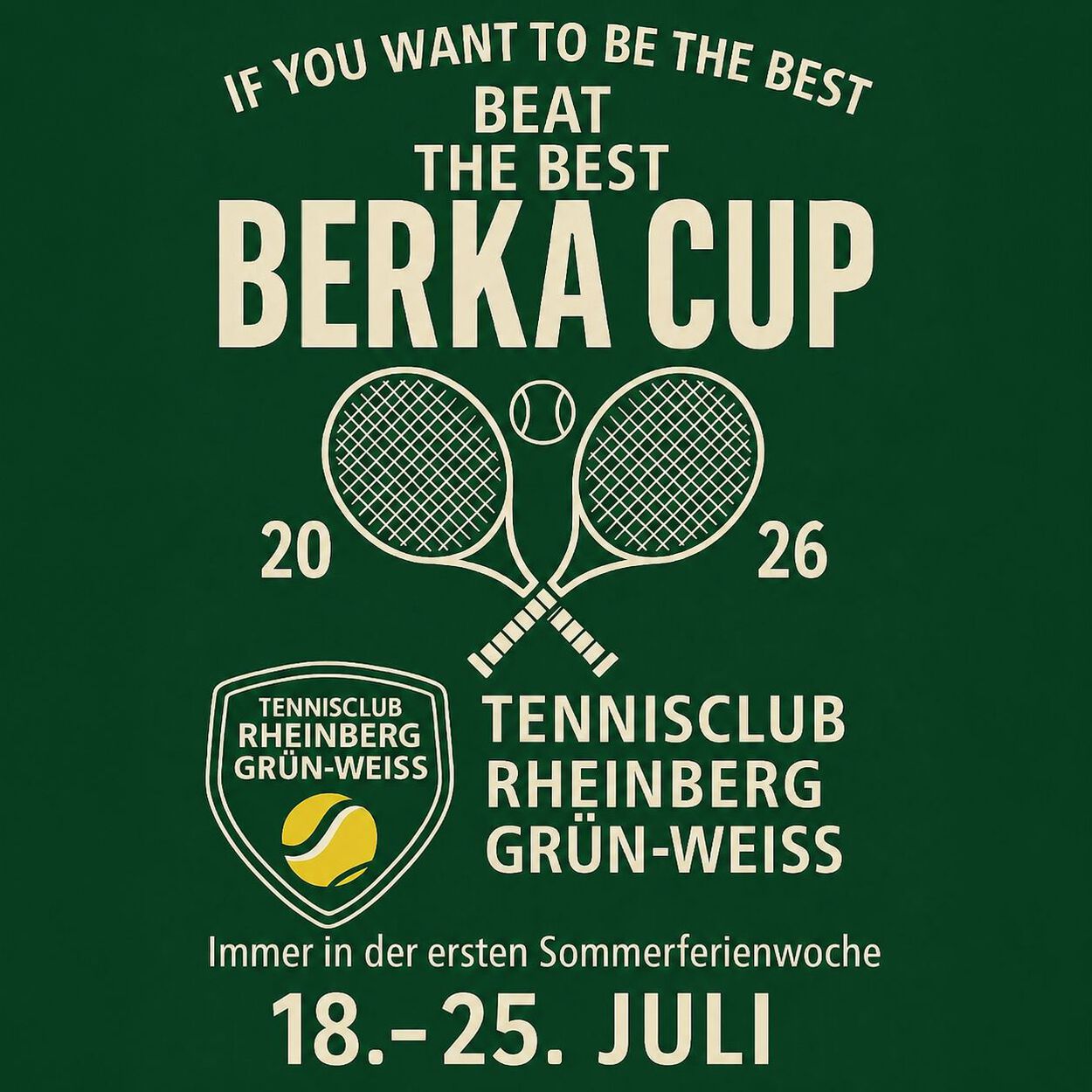 Berka Cup 2026 - DAS LK-Turnierhighlight geht in die zweite Runde